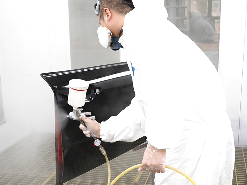 Paint spray room training